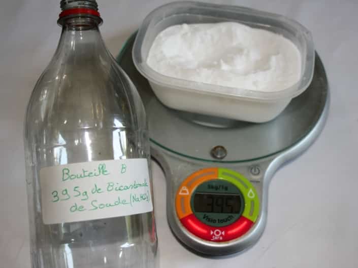 Le Bicarbonate de soude dans la B