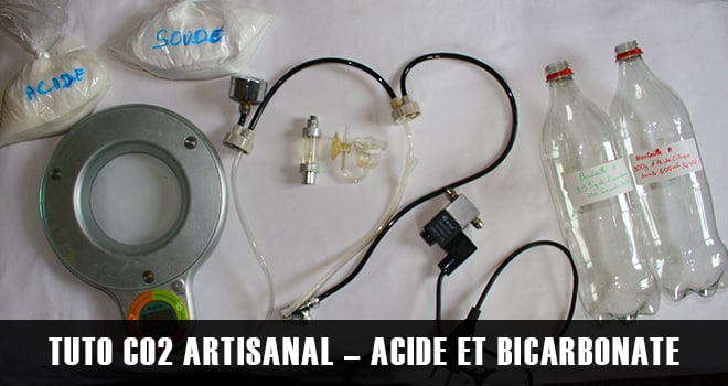 CO2 artisanal - Acide et Bicarbonate