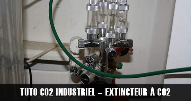 CO2 Industriel pour aquarium - Extincteur