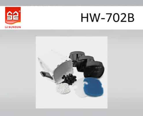 Filtre Externe SunSun HW-702B - Médias filtrant