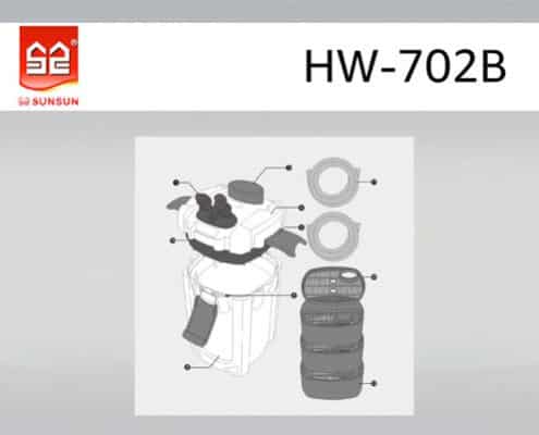 Filtre Externe SunSun HW-702B - Pièces