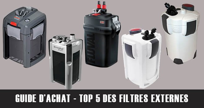 Top 5 des meilleurs filtres externes pour bacs de 200L